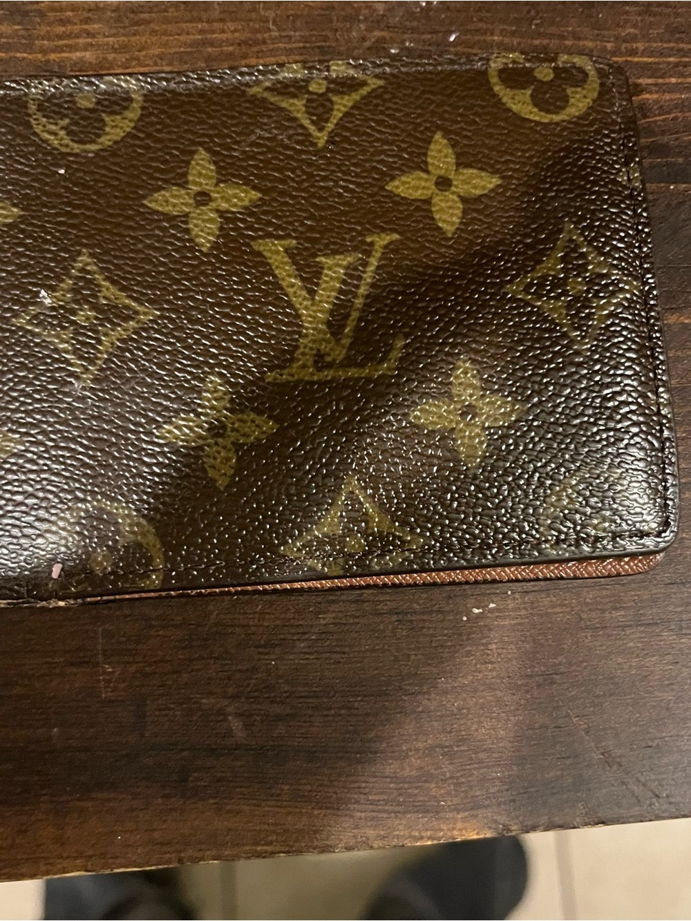 Louis Vuitton Brown Bifold Wallet